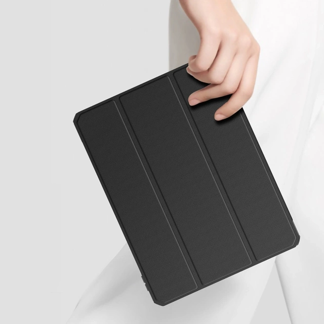 Dux Ducis Toby etui iPad 10.9'' 2022 (10 gen.) pokrowiec z miejscem na rysik Apple Pencil smart cover podstawka różowe