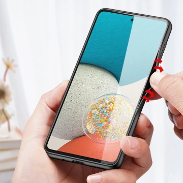Dux Ducis Fino Etuihülle aus Nylonmaterial für Samsung Galaxy A73 blau