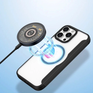 iPhone 16 Pro Max Dux Ducis Skin X Pro MagSafe Hülle Schwarz