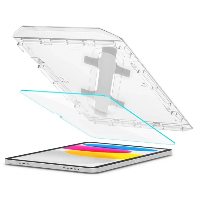 Szkło Hartowane Spigen Glas.Tr "EZ FIT" do Apple iPad 11 2025 / 10.9 2022 CLEAR