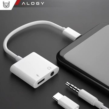 HUB-Splitter Alogy-Adapter für Computer-Laptop mit USB-C auf 3x USB-A 2.0 1x USB-A 3.0 Grau