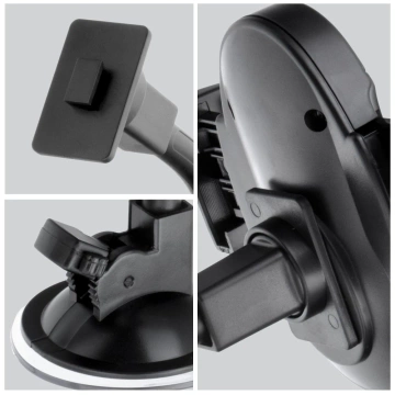 Forcell Oval 2in1 Autohalterung Arm 17 cm Glas-/Gitterklemmung