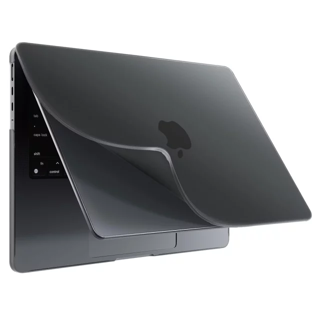 Etui do Apple Macbook Air 13.6 - M2/M3/M4 2022/2023/2024/2025 Alogy AirGuard™ Elastyczna obudowa Matowy Czarny