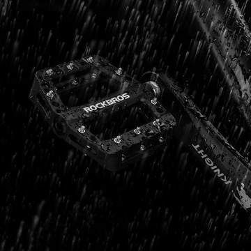 Fahrradpedale RockBros 2017-12CBK Plattform Nylon Schwarz