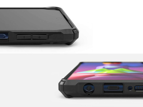 Etui ochronne na telefon Ringke Fusion X do Samsung Galaxy M51 Black
