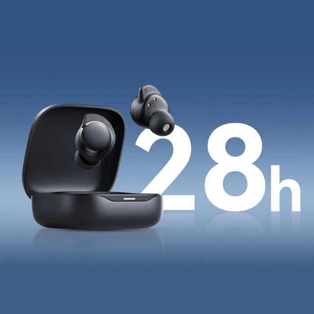 Joyroom Jdots JR-DB3 TWS czarne – Bluetooth 5.4, IPX5, 28 h odtwarzania