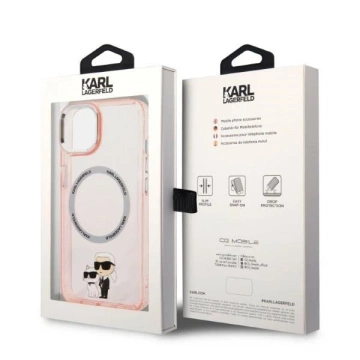 Etui Karl Lagerfeld KLHMP14SHNKCIP für iPhone 14 6,1" Hardcase Iconic Karl