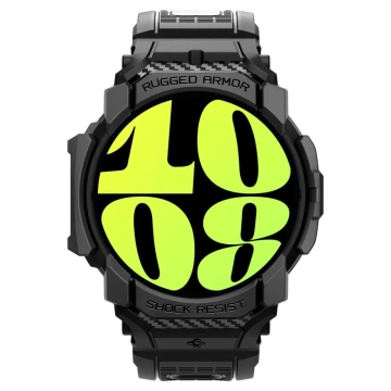 Spigen Rugged Armor „PRO“ Hülle für Samsung Galaxy Watch 7 (44 mm) Mattschwarz
