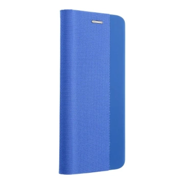 SENSITIVE Book Case für iPhone 16 Pro Blau mit Ständer