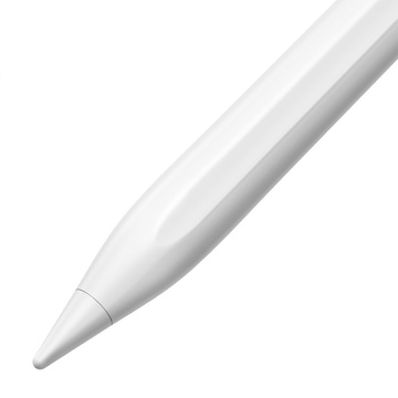 2in1 Baseus Stylus Kapazitiver Eingabestift für Apple iPad Weiß