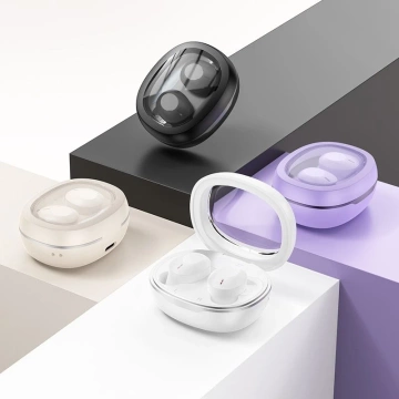 HOCO TWS EQ3 Kabellose Bluetooth-Kopfhörer – Schwarz mit Ladeetui