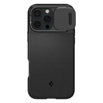 Etui Spigen Optik Armor Mag MagSafe für Apple iPhone 16 Pro Max Schwarz
