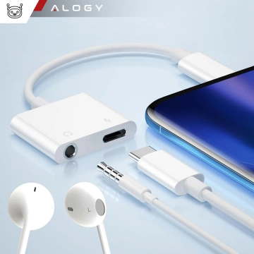 HUB-Splitter Alogy-Adapter für Computer-Laptop mit USB-C auf 3x USB-A 2.0 1x USB-A 3.0 Grau