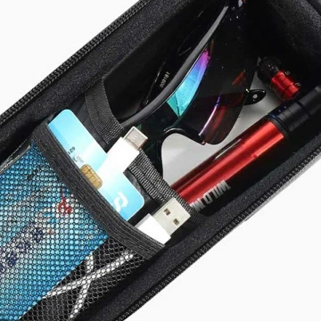 Koffer/Fahrradhalter WILDMAN XS2 Rahmentasche schwarz/schwarz