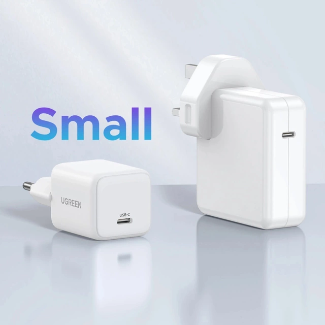 Ładowarka Ugreen X512 GaN 20W USB-C Biała PD QC Kompaktowa Szybka Bezpieczna