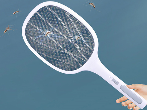 6 LED UV Alogy Insektenvernichter Lampe, Tragbare Insektenfalle, Insekten Weiß