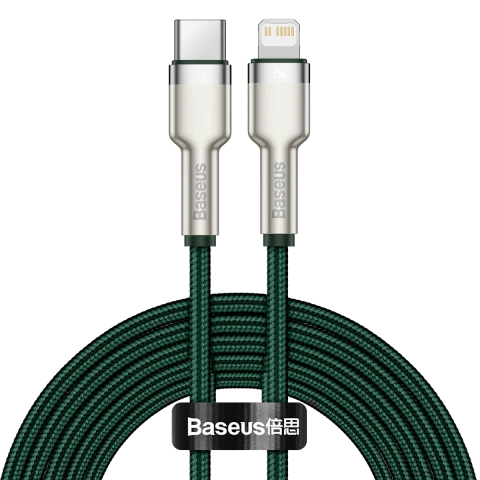 Baseus USB-C auf Lightning Kabel 2m (Grün)