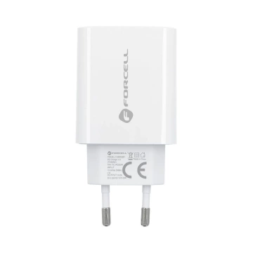 Forcell Ladegerät 20W USB-C PD QC 4.0 Lightning-Kabel für iPhone 12 13 14