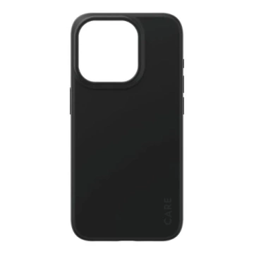 Etui do iPhone 15 Pro CARE von PanzerGlass Furchtlos modisches Schwarz