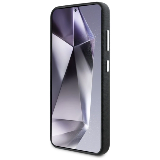 Etui Karl Lagerfeld Saffiano MagSafe do Samsung Galaxy S25 Czarny