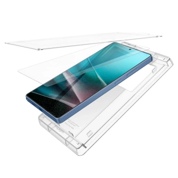 Hybridglas für Samsung Galaxy S25 Ultra Spigen Elite Shield "EZ Fit" HD Clear