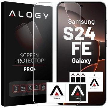 Szkło hartowane do Samsung Galaxy S24 FE ochronne szkiełko na ekran 9H Alogy Heavy Pro+™️