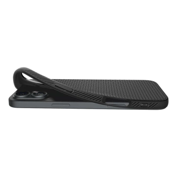 Spigen Liquid Air Rückseite für Apple iPhone 16 Plus Mattschwarz