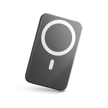 LifeMag Powerbank mit MagSafe USB-C Lightning 5000mAh Schwarz