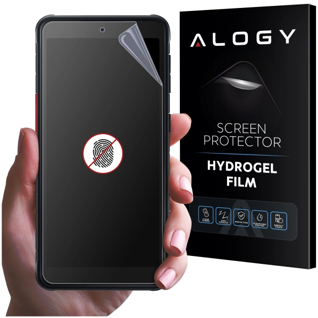 Folia "MATOWA" do Samsung Xcover 5 Hydrożelowa Alogy HydroSkin Matte Pro™ na ekran do etui "BEZ ODCISKU PALCÓW"