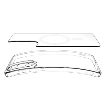 Spigen Ultra Hybrid Mag Case mit MagSafe für Samsung Galaxy S25 Edge - Transparent