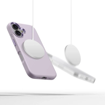 Etui do iPhone 16 Tech-Protect Silicone Pure MagSafe Mauve