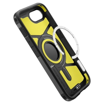 Etui für iPhone 16e Spigen Tough Armor Mag MagSafe Schwarz