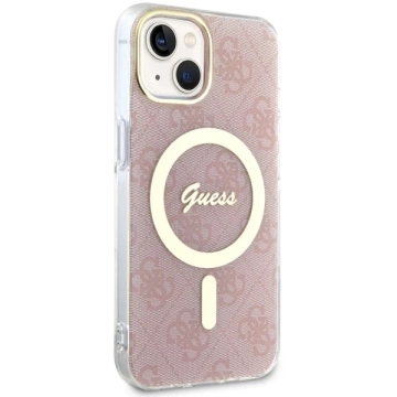 Etui Guess GUHMP14MH4STP für iPhone 14 Plus 6,7" Hardcase 4G MagSafe