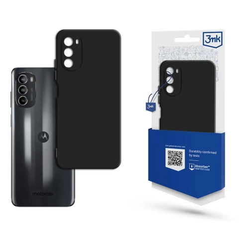 Etui für Motorola Moto G82 5G - 3mk Matt Case schwarz