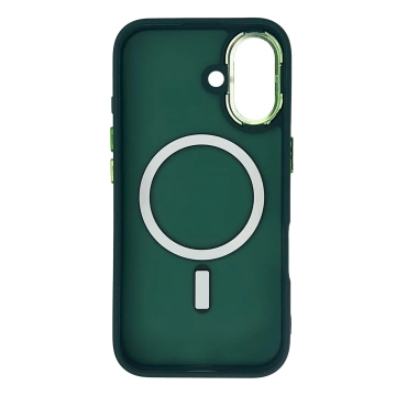 Etui Wozinsky MagSafe do Samsung Galaxy S25 Magnetic Case Zielone