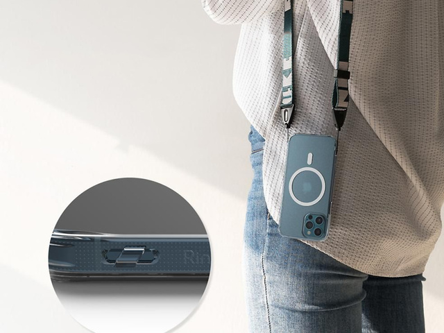 Etui Ringke Fusion Magnetic MagSafe do Apple iPhone 12 Pro Max Matte Clear