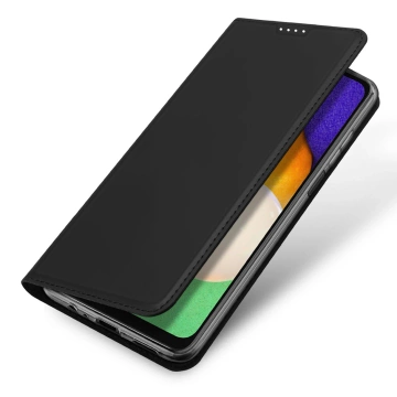 Dux Ducis Skin Pro etui Samsung Galaxy A14 5G pokrowiec z klapką portfel na kartę podstawka czarne
