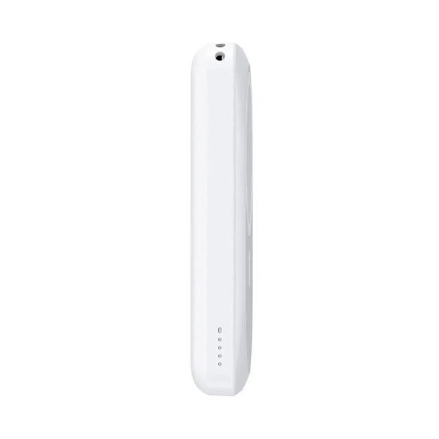 Powerbank Bateria zewnętrzna VEGER MagOn z ładowaniem Qi do MagSafe 15W - 10 000mAh PD 22,5W biały (VP1151 / W1151)