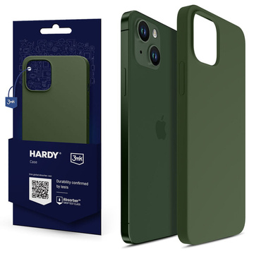 Etui na telefon 3mk do Apple iPhone 13 Hardy Silicone MagCase Alphine Green