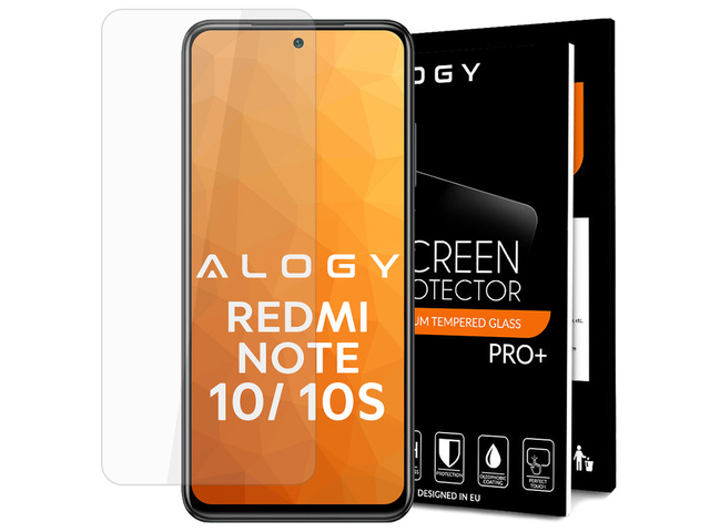 Alogie gehärtetes Glas für den Bildschirm für Xiaomi Redmi Note 10 / 10s