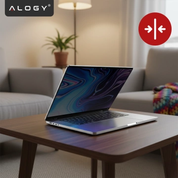 Magnetische Sichtschutzfolie für MacBook Air 15" (2023–2025) – Sichtschutz, einfache Installation, Aufbewahrungsabdeckung, Blendschutz – Alogy SecureView™