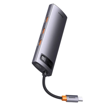 Hub 8w1 Baseus StarJoy-Serie, USB-C für HDMI 3 x USB 3.1 USB-C PD RJ45 microSD/SD