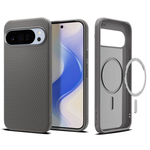 Etui Ochronne do Google Pixel 10 Pro XL Spigen Liquid Air Mag MagSafe Marble Grey