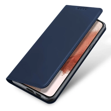 Dux Ducis Skin Pro Schutzhülle für Samsung Galaxy S23 Flip Card Wallet Stand Blau