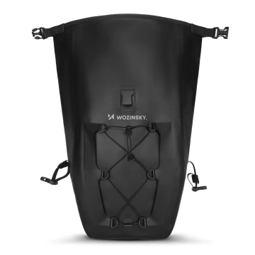 Wozinsky wasserdichte Fahrradtasche 25l schwarz (WBB24BK)