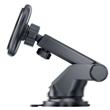 Uchwyt samochodowy A2 magnetyczny MagSafe z ładowarką 15W na kokpit/deskę Black