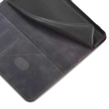 Magnet Fancy Case Case für Samsung Galaxy S22 (S22 Plus) Tasche Brieftasche Kartenhalter Schwarz