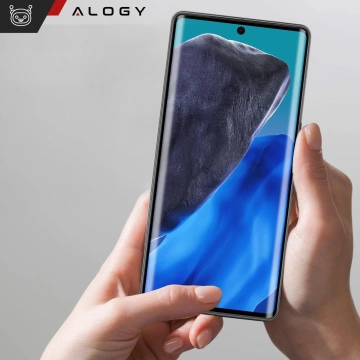 Hülle für iPhone 14 Pro Mag Safe Matt Case Cover matt Alogy Ring gepanzerte Handyhülle Schwarz