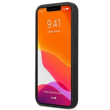 Etui für Telefon BMW BMHCP13SRSPPR für Apple iPhone 13 Mini 5,4" Czerwony/Red Hardcase Leather Curve Perforate