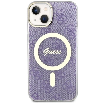 Etui Guess GUHMP14SH4STU do iPhone 14 6.1" hardcase 4G MagSafe